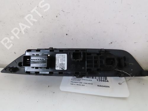 Used Left front window switch PEUGEOT 208 II (UB_, UP_, UW_, UJ_) 1.5 BlueHDI 100 (102 hp) 19089745