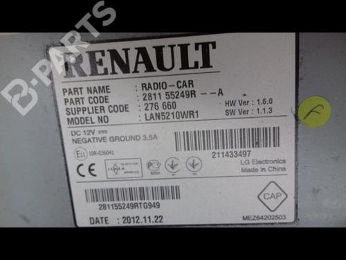 Radio RENAULT CLIO IV (BH_) 1.5 dCi 90 | BP9638882E6 