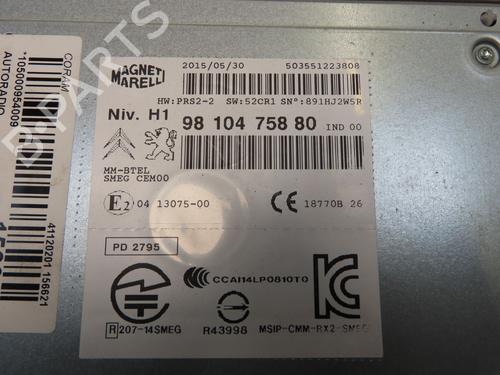Radio CITROËN C4 CACTUS 1.6 HDi 90 | BP26608061E6 