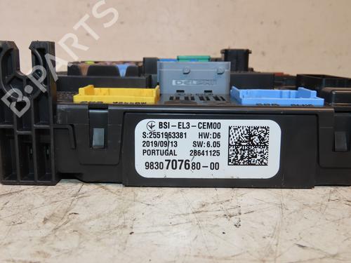 Fuse box CITROËN C4 CACTUS 1.2 THP 110 | BP30950765E1