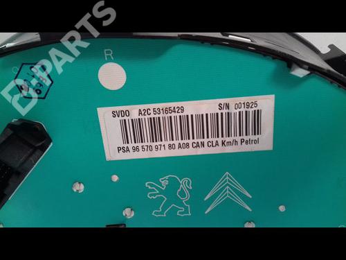 Instrument cluster PEUGEOT 1007 (KM_) 1.4 | BP10063918C47 