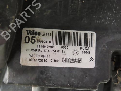 Used Left headlight CITROËN C1 (PM_, PN_) 1.0 (68 hp) 22213869