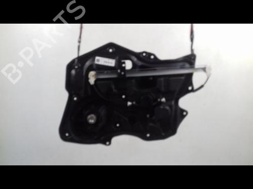 Rudehejsemekanisme Højre bagtil MAZDA 3 (BL) 2.0 MZR (BLEFW) (150 hp) 9002946