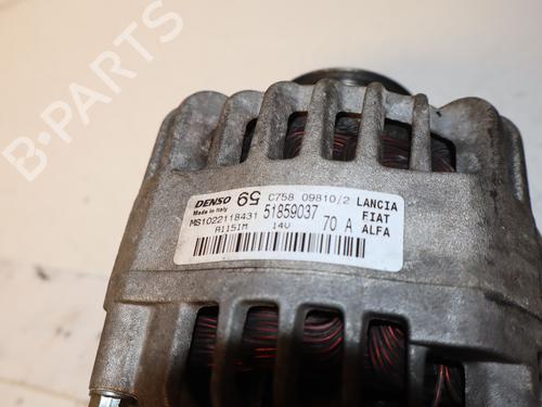 Used Alternator Alternator FIAT PUNTO EVO (199_) 1.4 (199AXB1A) (77 hp) 33744422 33744422