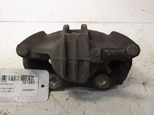 Used Right front brake caliper PEUGEOT 206 Hatchback (2A/C) 1.4 16V (88 hp) 30767835
