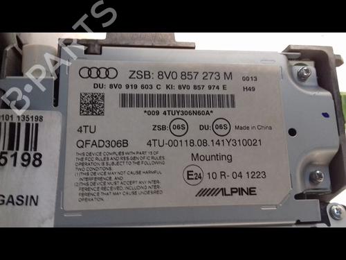 Used Display monitor AUDI A3 Sportback (8VA, 8VF) 1.6 TDI (110 hp) 11755424