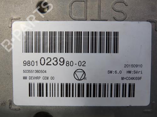 Display monitor CITROËN C3 Picasso (SH_) 1.6 BlueHDi 100 | BP27728582C48