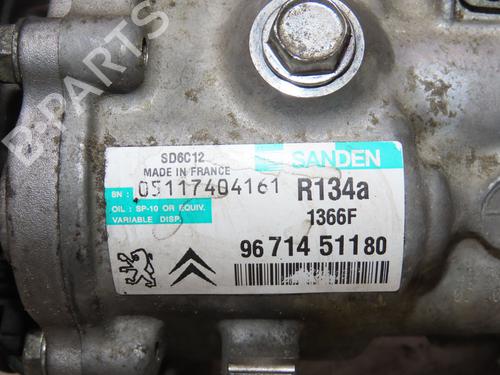 AC compressor CITROËN DS4 (NX_) 2.0 HDi 165 | BP30950910M34