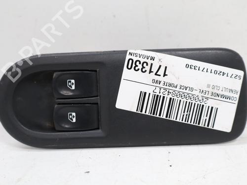 Left front window switch RENAULT CLIO III (BR0/1, CR0/1) 1.4 16V | BP40111341I27 - Image 2