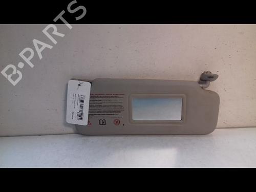 Used Right sun visor RENAULT TWINGO II (CN0_) 1.2 16V (CN04, CN0B) (75 hp) 12181249