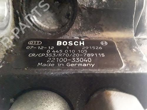 Used Injection pump TOYOTA AURIS (_E15_) 1.4 D-4D (NDE150_, NDE150R) (90 hp) 9004046