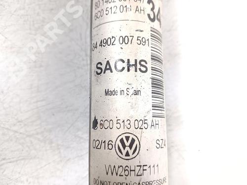 Used Right rear shock absorber VW POLO V (6R1, 6C1) 1.4 TDI (90 hp) 11999114