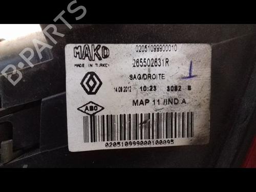 Right taillight RENAULT CLIO IV (BH_) 1.5 dCi 90 | BP11747262C35