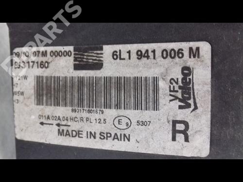 Used Right headlight SEAT IBIZA III (6L1) 1.9 TDI (100 hp) 10314959