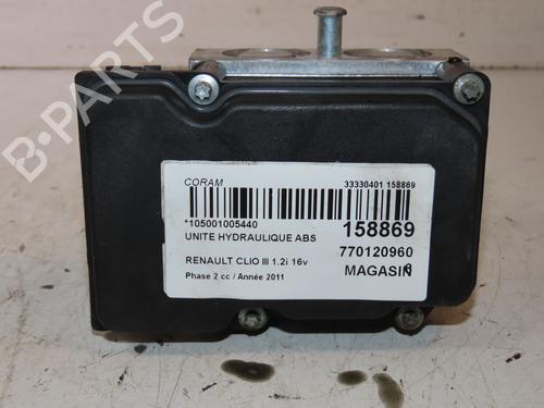 Used ABS pump RENAULT CLIO III (BR0/1, CR0/1) 1.2 16V (BR02, BR0J, BR11, CR02, CR0J, CR11) (75 hp) 30951595
