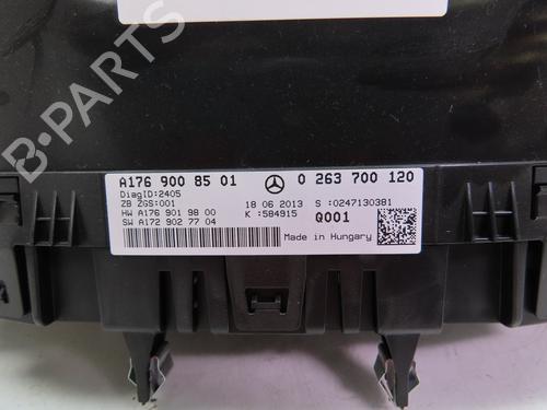 Used Instrument cluster MERCEDES-BENZ A-CLASS (W176) A 200 CDI (176.001) (136 hp) 15625024