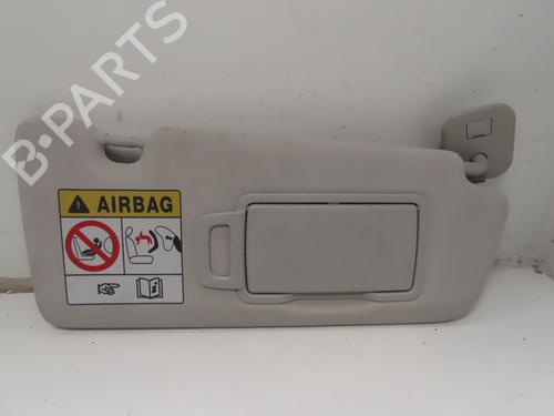 Used Right sun visor RENAULT CLIO V (B7_) 1.0 TCe 90 (B7MT) (91 hp) 30979896