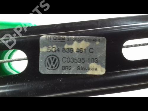 Used Rear left window mechanism VW GOLF VII (5G1, BQ1, BE1, BE2) 2.0 GTI (245 hp) 12058376