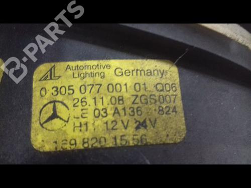 Left front fog light MERCEDES-BENZ A-CLASS (W169) A 200 CDI (169.008, 169.308) | BP8992879C30 