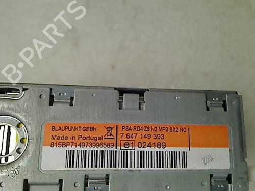 Used Radio Radio PEUGEOT 607 (9D, 9U) 2.2 HDi (170 hp) 23151387 23151387