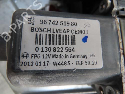 Used Front left window mechanism PEUGEOT 208 I (CA_, CC_) 1.4 HDi (68 hp) 29621639