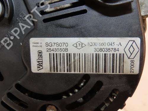 Alternator RENAULT CLIO II (BB_, CB_) 1.2 (BB0A, BB0F, BB10, BB1K, BB28, BB2D, BB2H, CB0A,... | BP28593947M7 