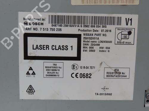 autoradio-nissan-note-e12-2012-36484507 main image