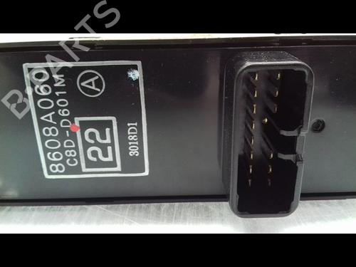 Left front window switch CITROËN C-CROSSER (VU_, VV_) 2.2 HDi | BP10211825I27