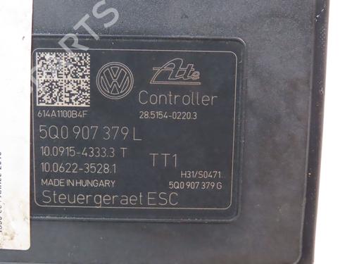 Used ABS pump VW GOLF SPORTSVAN VII (AM1, AN1) 1.4 TSI (125 hp) 22693544