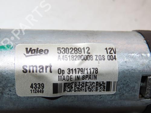 Used Rear wiper motor SMART FORTWO Coupe (451) 1.0 (451.330, 451.334) (61 hp) 16781946