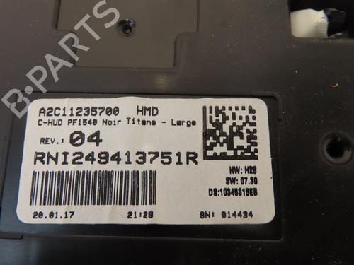 Used Display monitor RENAULT GRAND SCÉNIC IV (R9_) 1.2 TCe 130 (130 hp) 29740075