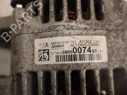 Used Alternator Alternator PEUGEOT 208 I (CA_, CC_) 1.2 VTI 82 (82 hp) 36282874 36282874