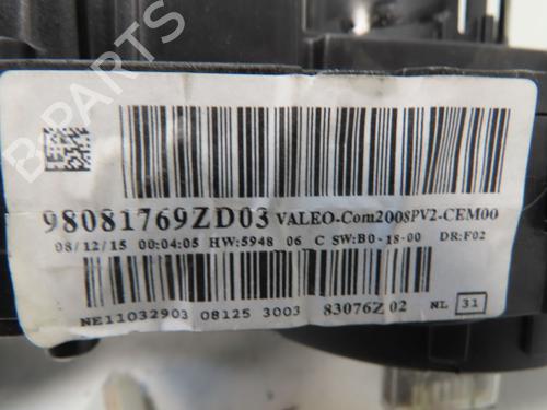 Mando intermitentes / limpia PEUGEOT 2008 I (CU_) 1.2 THP 110 / PureTech 110 (110 hp) 32377708