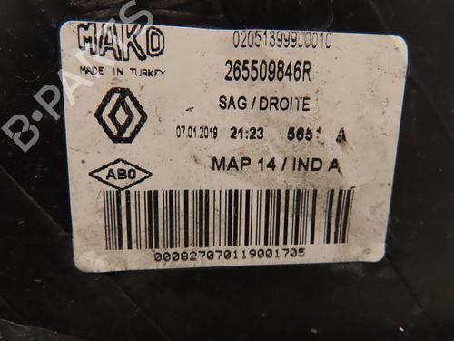 Used Right taillight RENAULT CLIO IV (BH_) 1.5 dCi 75 (75 hp) 28105956