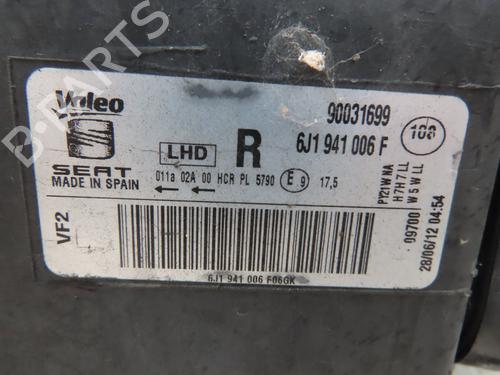 Right headlight SEAT IBIZA IV (6J5, 6P1) 1.2 TDI | BP30954586C29