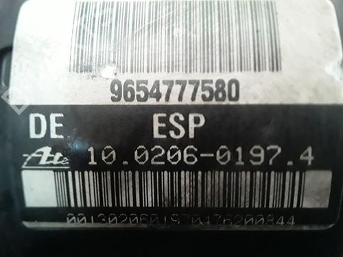 Used ABS pump PEUGEOT 1007 (KM_) 1.4 HDi (68 hp) 9004679