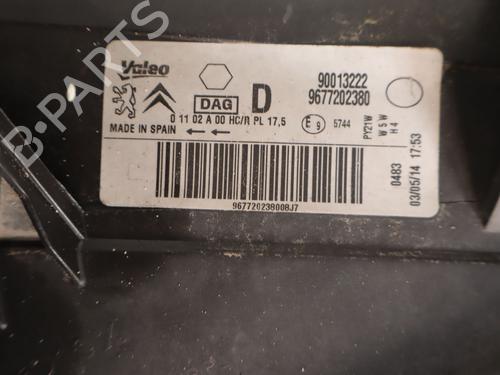 Højre forlygte PEUGEOT PARTNER Tepee 1.6 HDi 90 | BP39220943C29 - Image 3