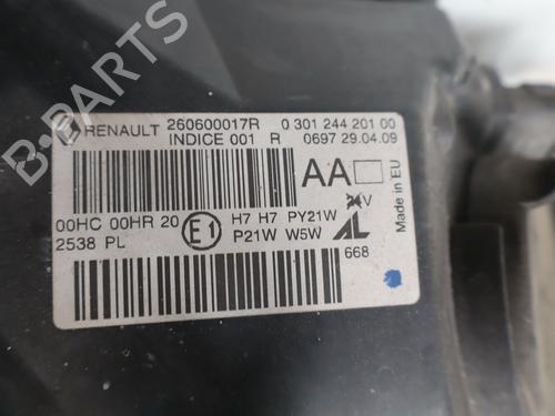 Used Left headlight Left headlight RENAULT MEGANE III Hatchback (BZ0/1_, B3_) 1.5 dCi (106 hp) 35496150 35496150