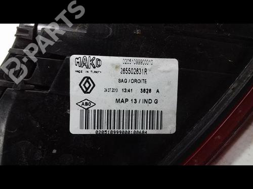 Right taillight RENAULT CLIO IV (BH_) 1.2 16V | BP9000878C35 