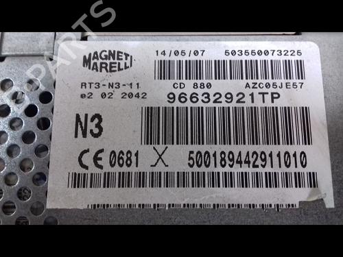 Used Radio PEUGEOT 607 (9D, 9U) 2.7 HDi 24V (204 hp) 11177899