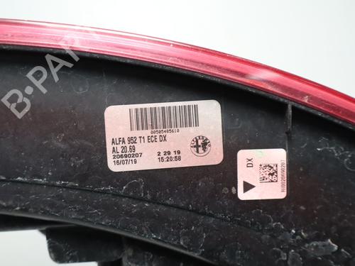 Used Right taillight Right taillight ALFA ROMEO GIULIA (952_) 2.0 Q4 (952ACA45, 952ACA25) (280 hp) 39660010 39660010