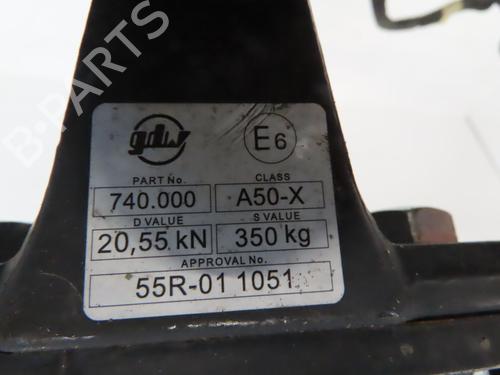 Hak holowniczy / Mechanizm CITROËN BERLINGO MULTISPACE (B9) 1.6 HDi 90 | BP30955305C141