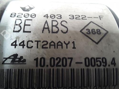 Módulo de ABS RENAULT TWINGO II (CN0_) 1.2 16V (CN0K, CN0V, CN0A) (76 hp) 8999457