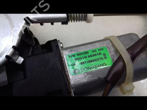 Front left window mechanism CHEVROLET SPARK (M300) 1.2 | BP8989053C22