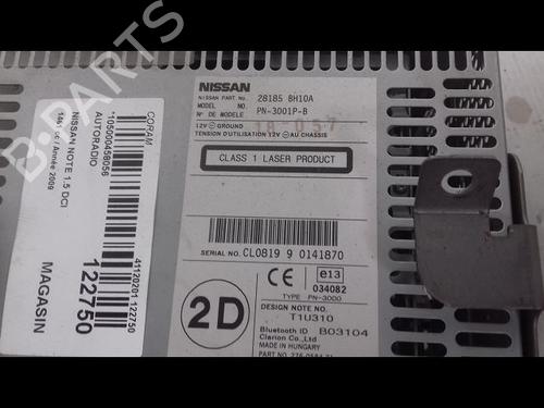 radio-nissan-note-e11-ne11-15-dci-28185bh00a-2005-2006-2007-2008-2009-2010-2011-2012-2013-8997302 main image