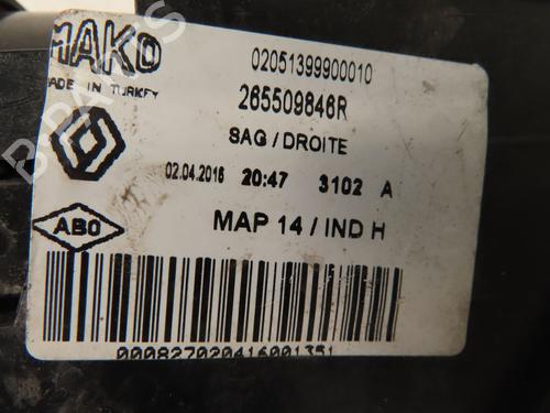 right-taillight-renault-clio-iv-bh_-2012-2013-2014-2015-2016-2017-2018-2019-2020-2021-31865518 main image