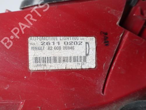 Used Right taillight Right taillight RENAULT CLIO III (BR0/1, CR0/1) 1.5 dCi (BR17, CR17) (86 hp) 40615142 40615142