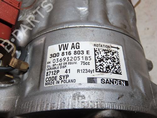 AC compressor SKODA KAMIQ (NW4) 1.5 TSI | BP30117358M34