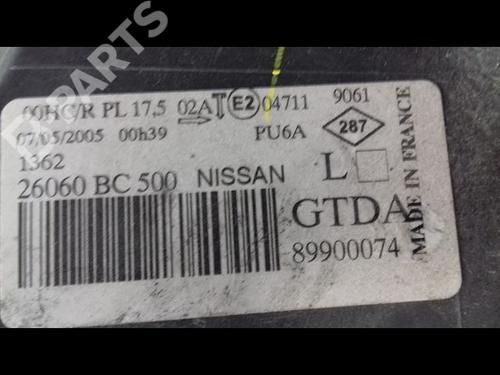 Left headlight NISSAN MICRA III (K12) 1.2 16V | BP9190382C28 