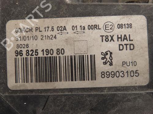 Right headlight PEUGEOT 5008 (0U_, 0E_) 2.0 HDi 150 / BlueHDi 150 | BP30954569C29